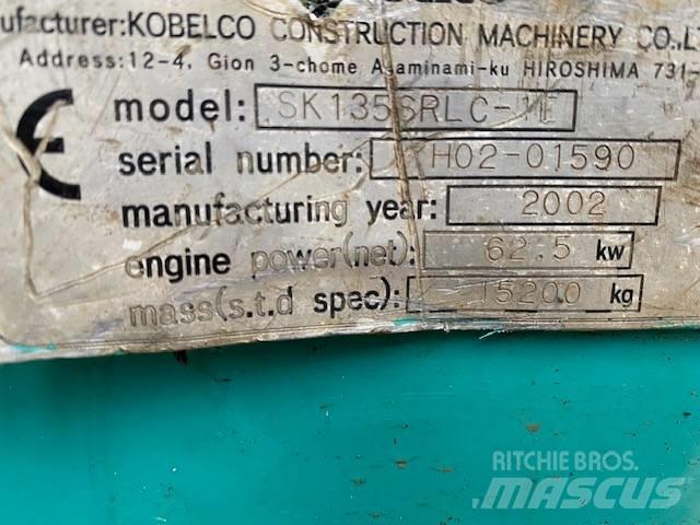 Kobelco SK 135 SR LC Beltegraver