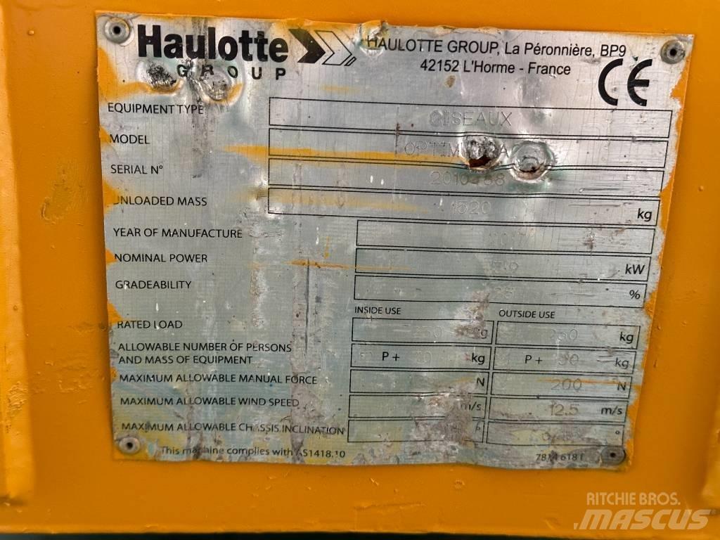Haulotte OPTIMUM 8 Sakselifter