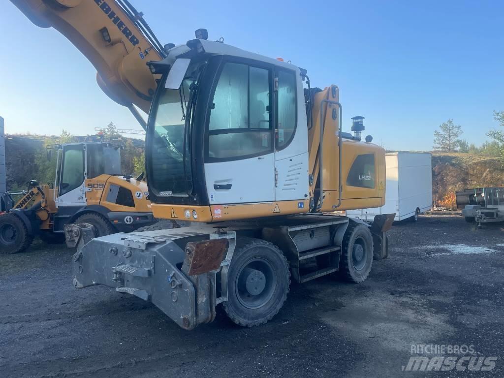 Liebherr LH 22 M Gravemaskiner for avfallshåndtering