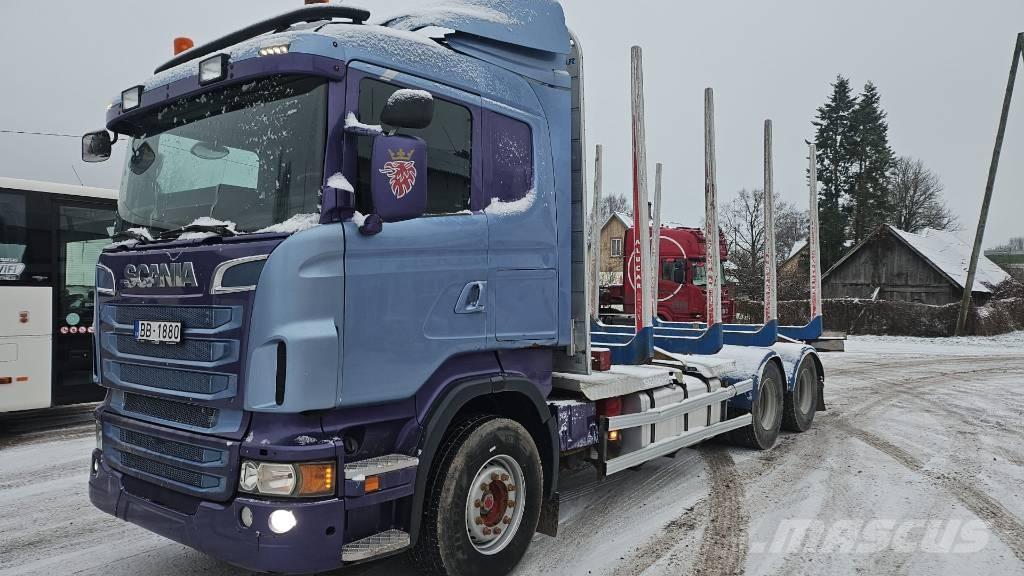 Scania R 500 Tømmerbiler