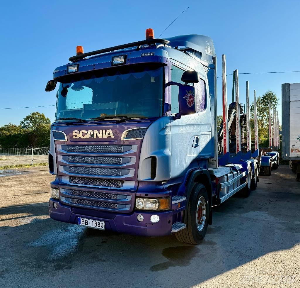 Scania R 500 Tømmerbiler