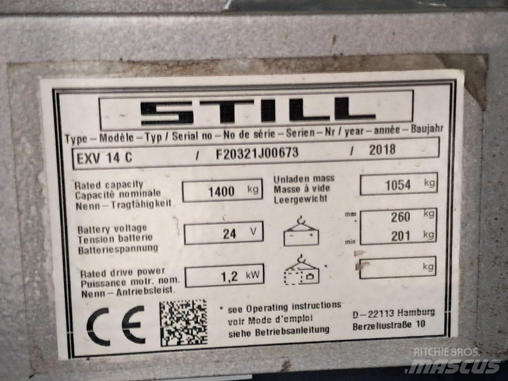 Still EXV 14 C Lavtløftende truck