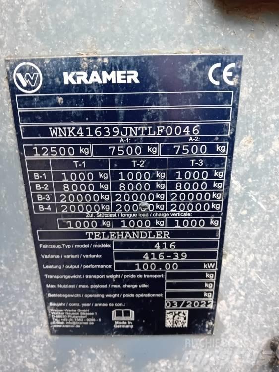 Kramer KT429 Teleskoplastere for Landbruk