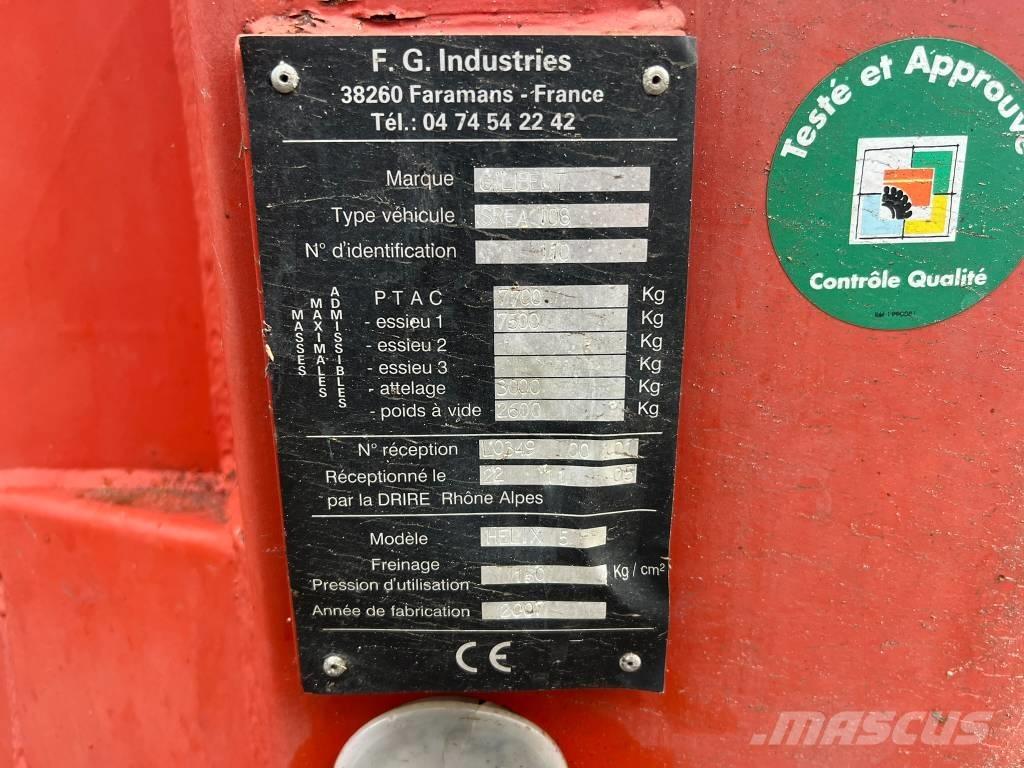 Gilibert Helix 5 Gjødselspreder