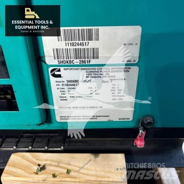 Cummins 5HDKBC Gass Generatorer
