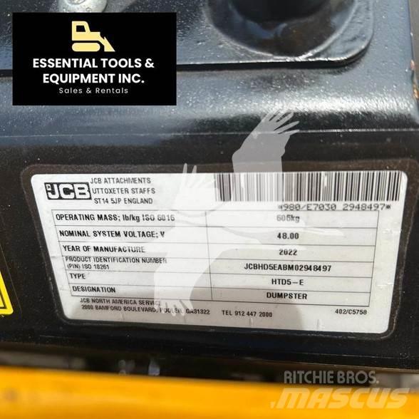 JCB HTD5E Mini dumpere