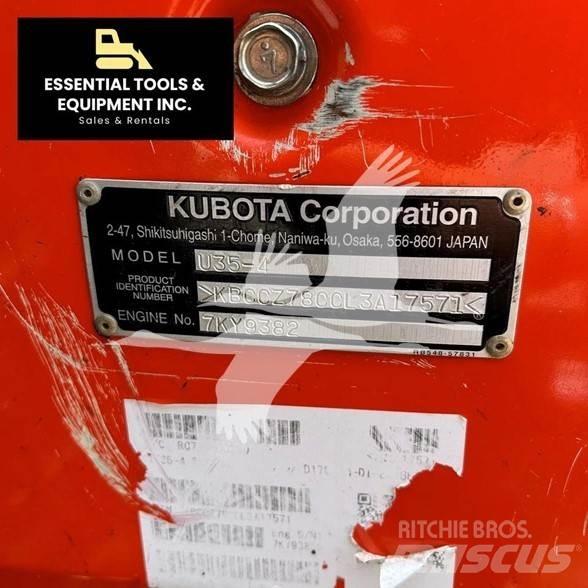 Kubota U35-4 Minigravere <7t