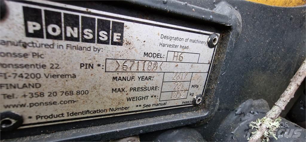 Ponsse Ergo 8wd Hogstmaskiner