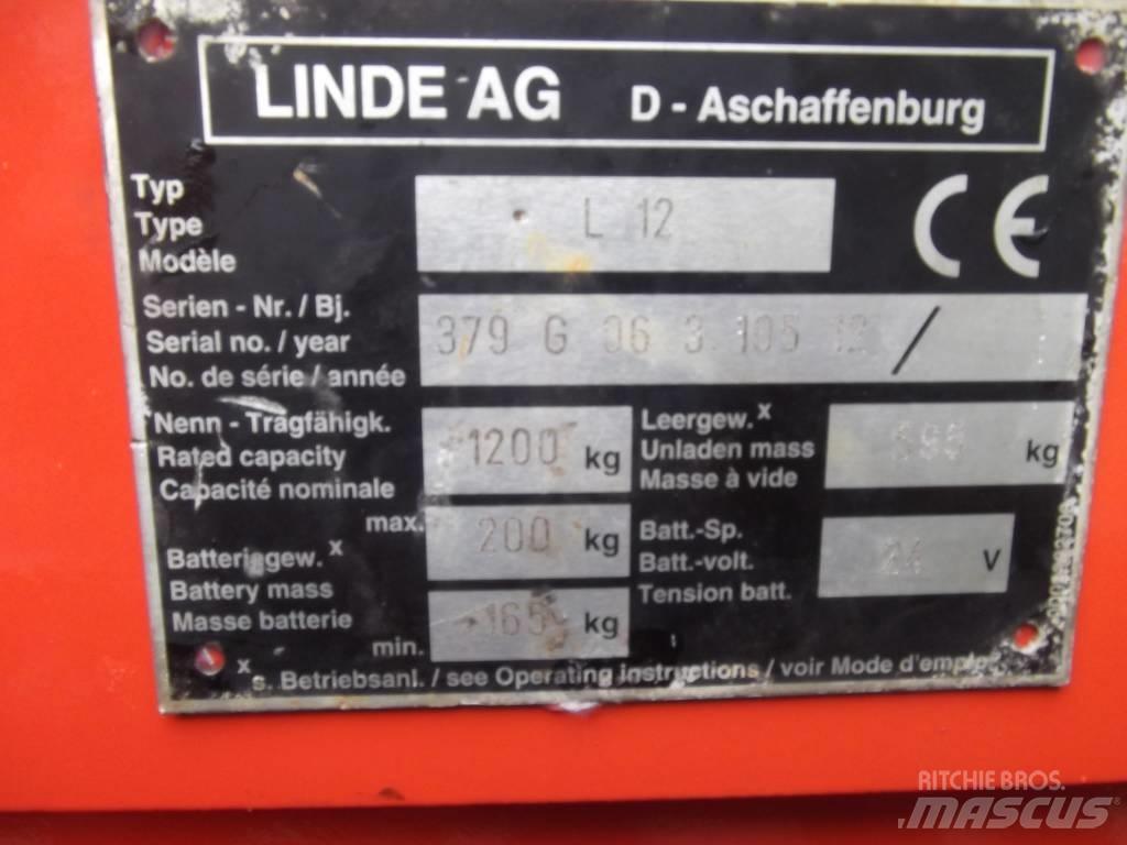 Linde L12 /379/ V-2097 Stablere