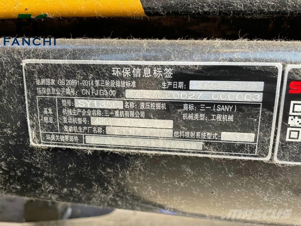 Sany 135c Beltegraver