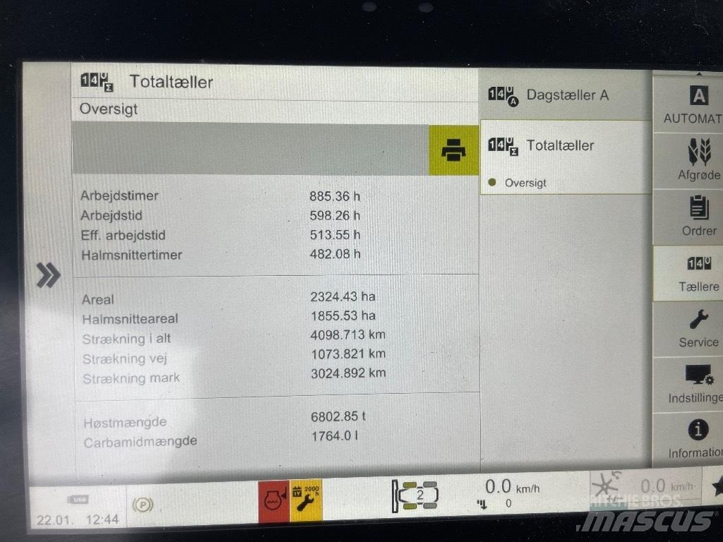 CLAAS Lexion 6900 TT Skurtreskere