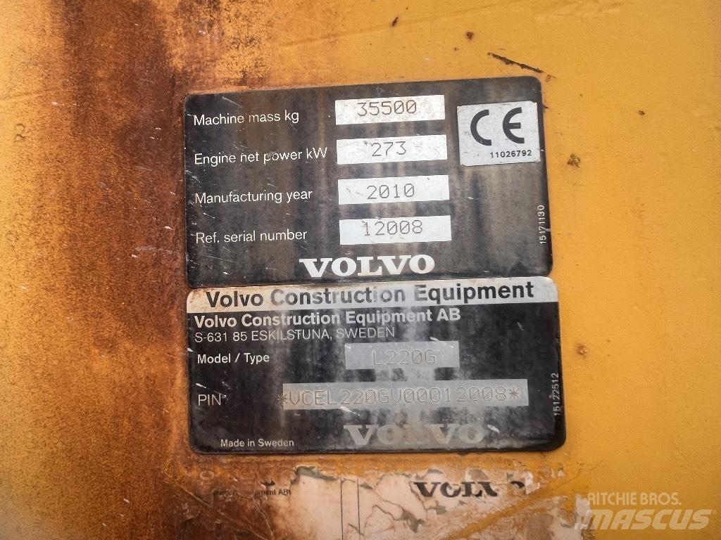 Volvo L 220 G Hjullastere