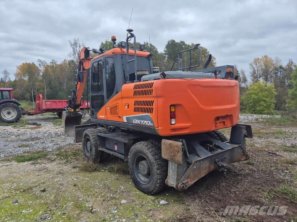 Doosan DX 170 W Hjulgravere
