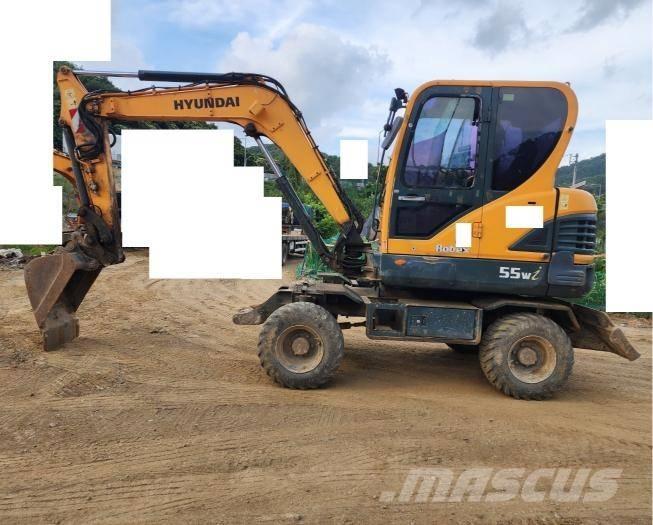 Hyundai Robex 55 W-3 Hjulgravere
