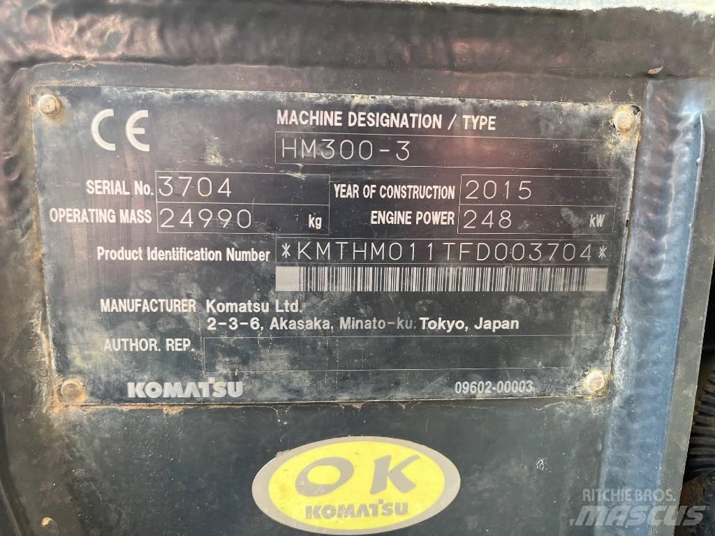 Komatsu HM 300-3 Rammestyrte Dumpere
