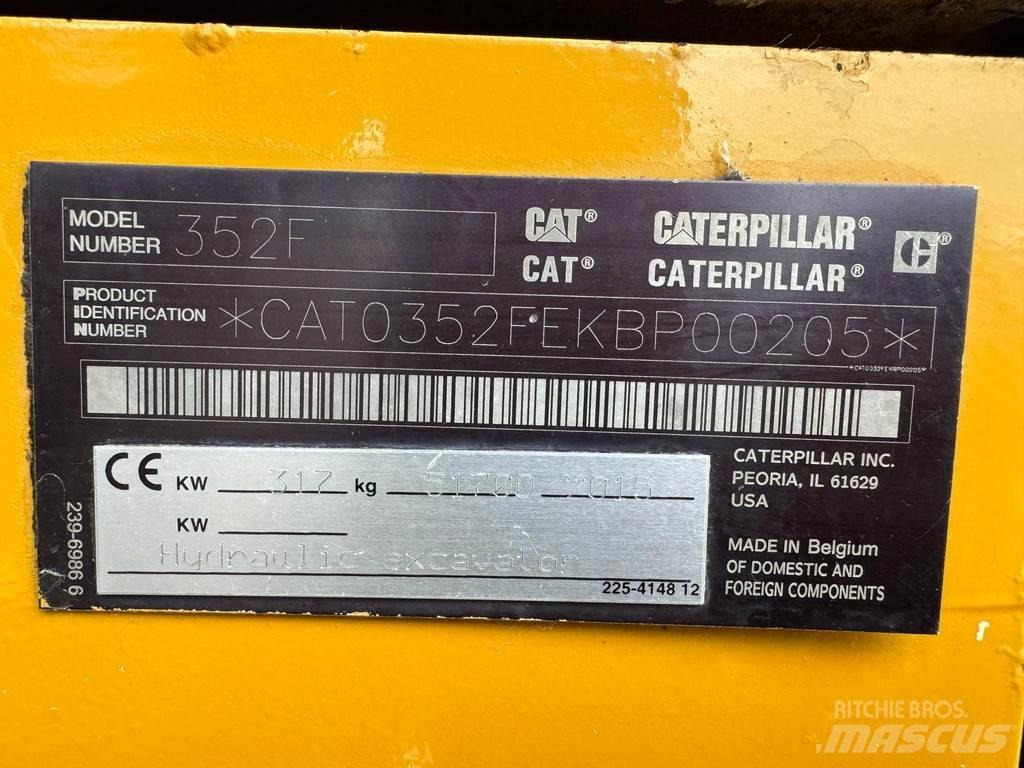 CAT 352F Beltegraver