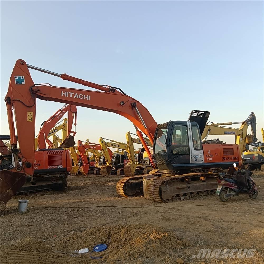 Hitachi ZX240 Beltegraver