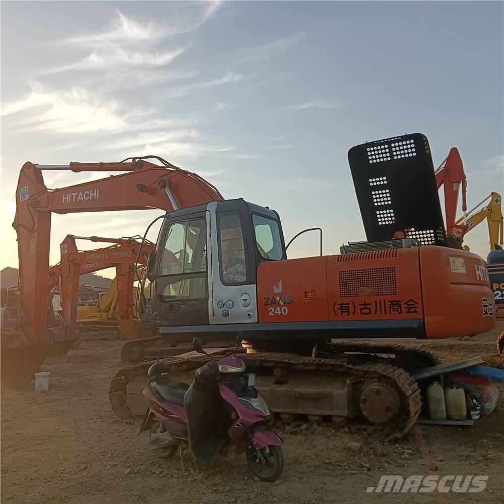 Hitachi ZX240 Beltegraver