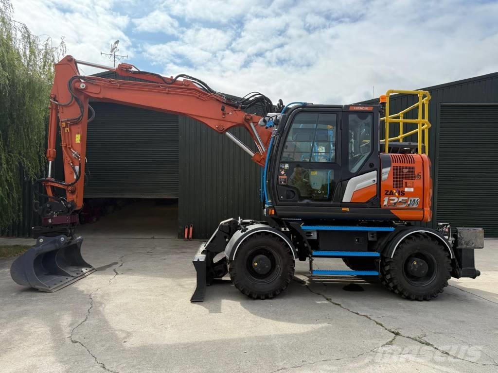 Hitachi ZX 135 W-7 Hjulgravere