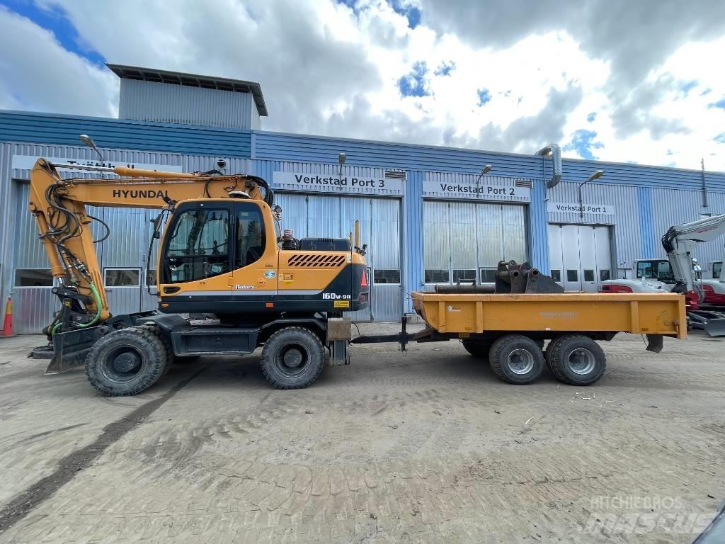 Hyundai 160W-9A Hjulgravere