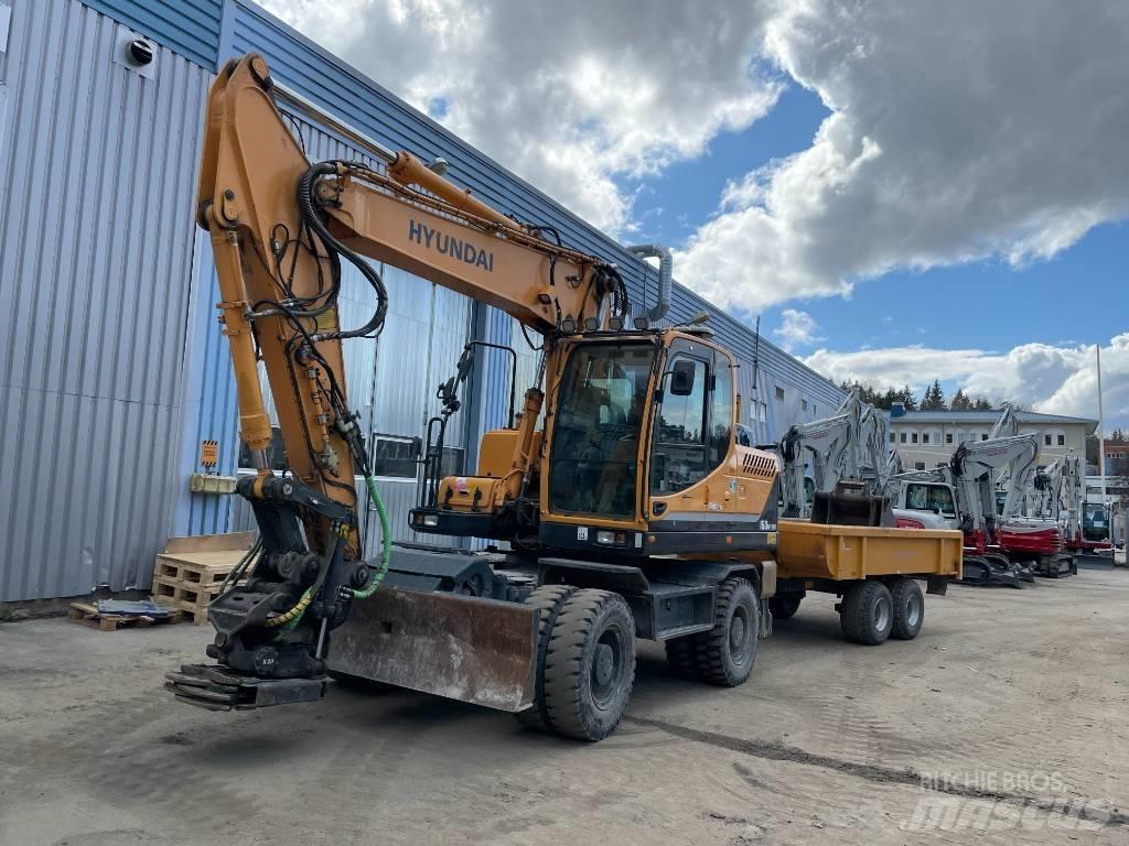 Hyundai 160W-9A Hjulgravere