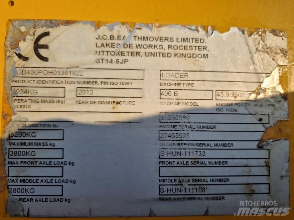 JCB 406 B Hjullastere