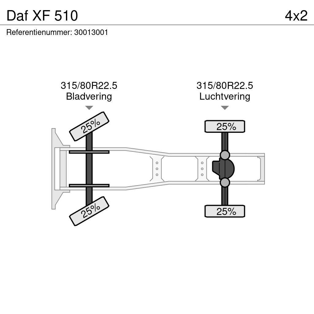 DAF XF 510 Trekkvogner