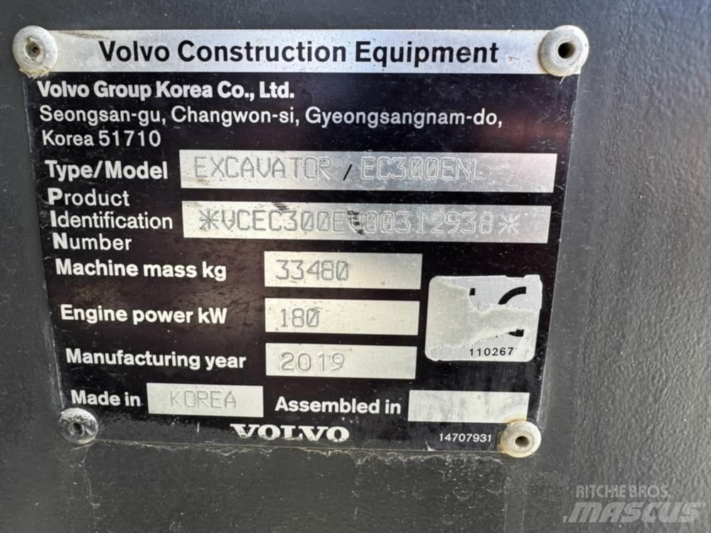 Volvo EC300ENL Beltegraver