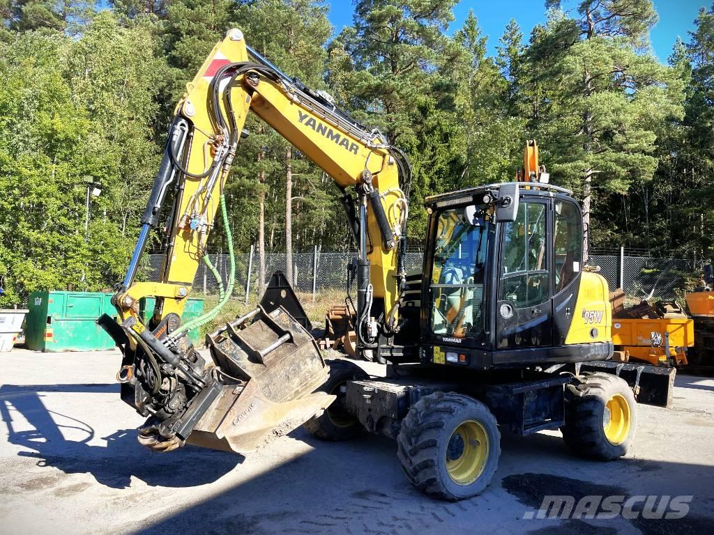 Yanmar B 95 W Hjulgravere