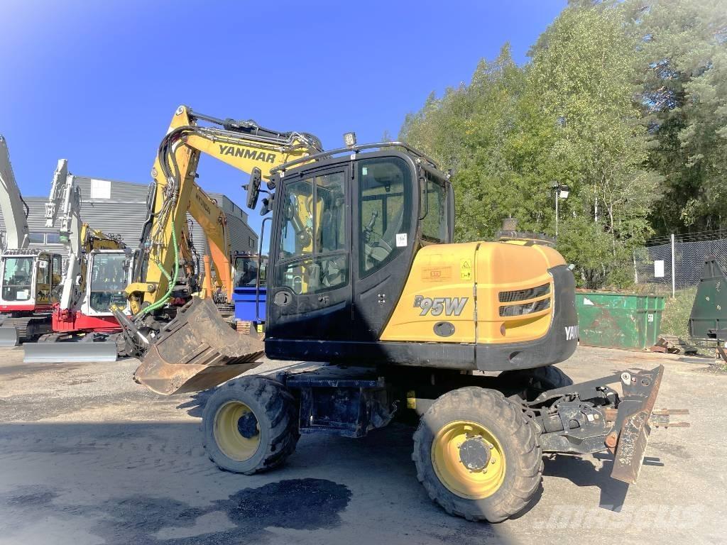 Yanmar B 95 W Hjulgravere