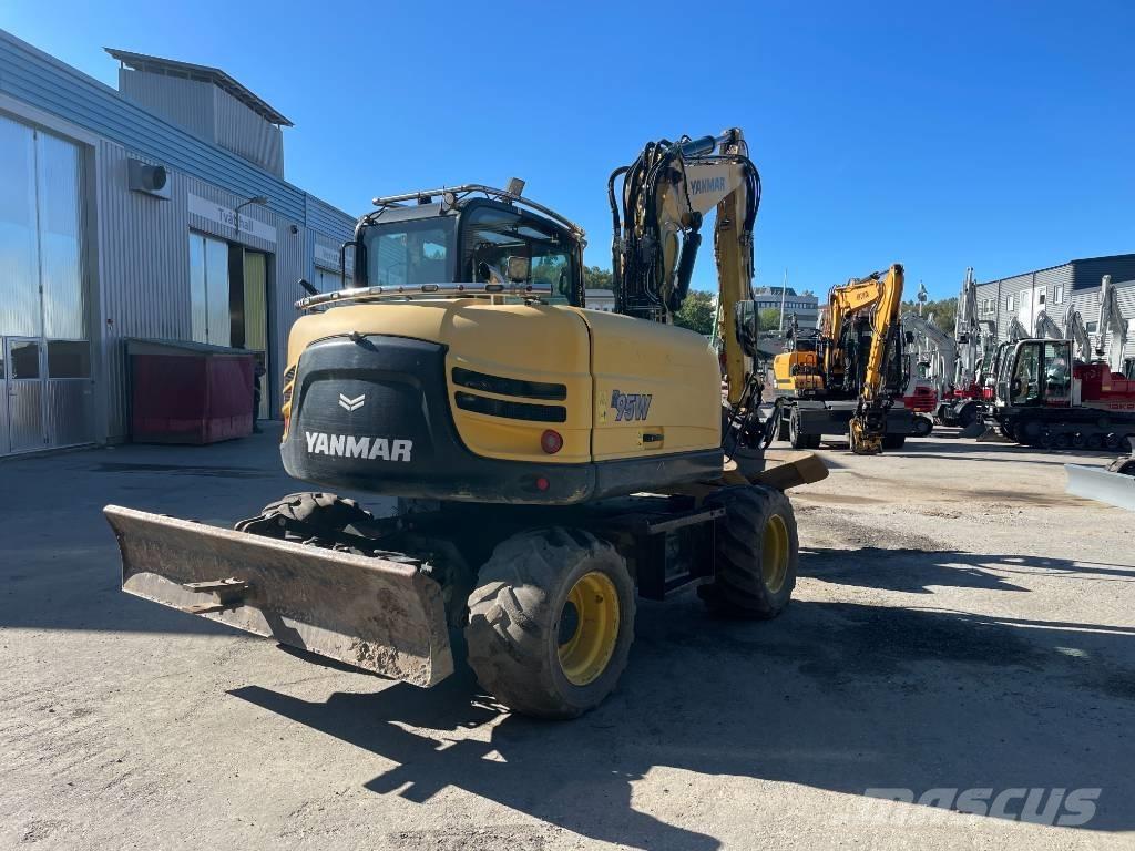 Yanmar B 95 W Hjulgravere