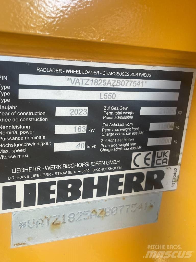 Liebherr L550XPower Hjullastere