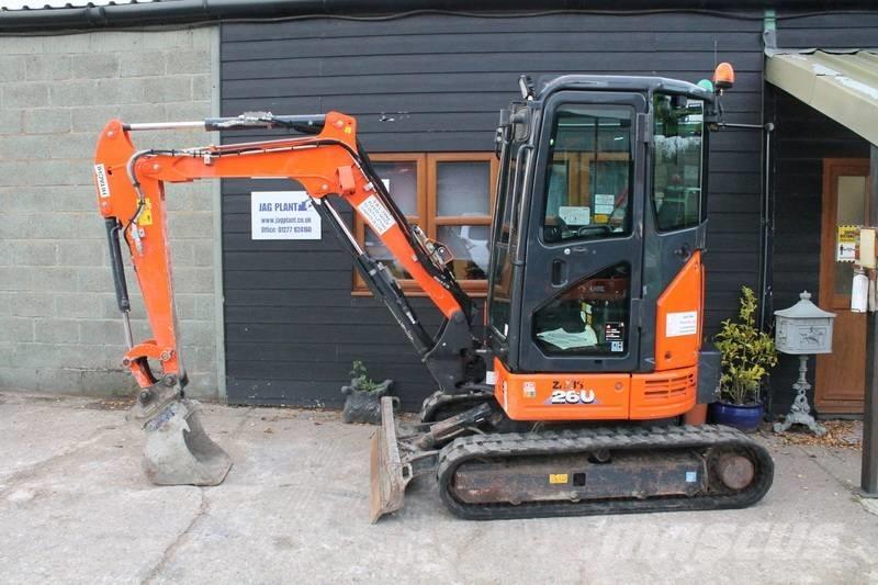 Hitachi ZX 26 U Minigravere <7t