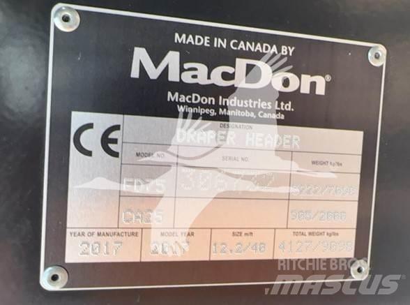 MAC DON FD75S Skjærebord til skurtresker
