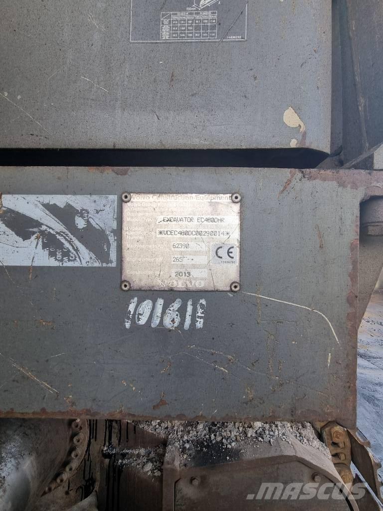 Volvo EC480D HR Gravemaskiner for riving