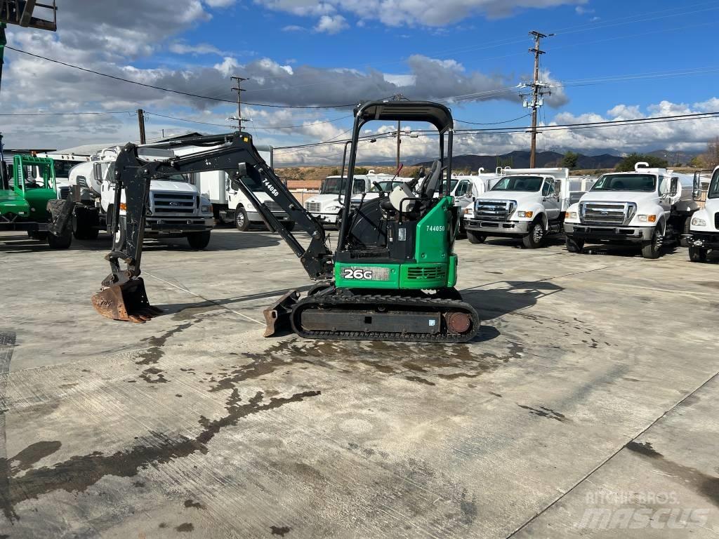 John Deere 26G Minigravere <7t