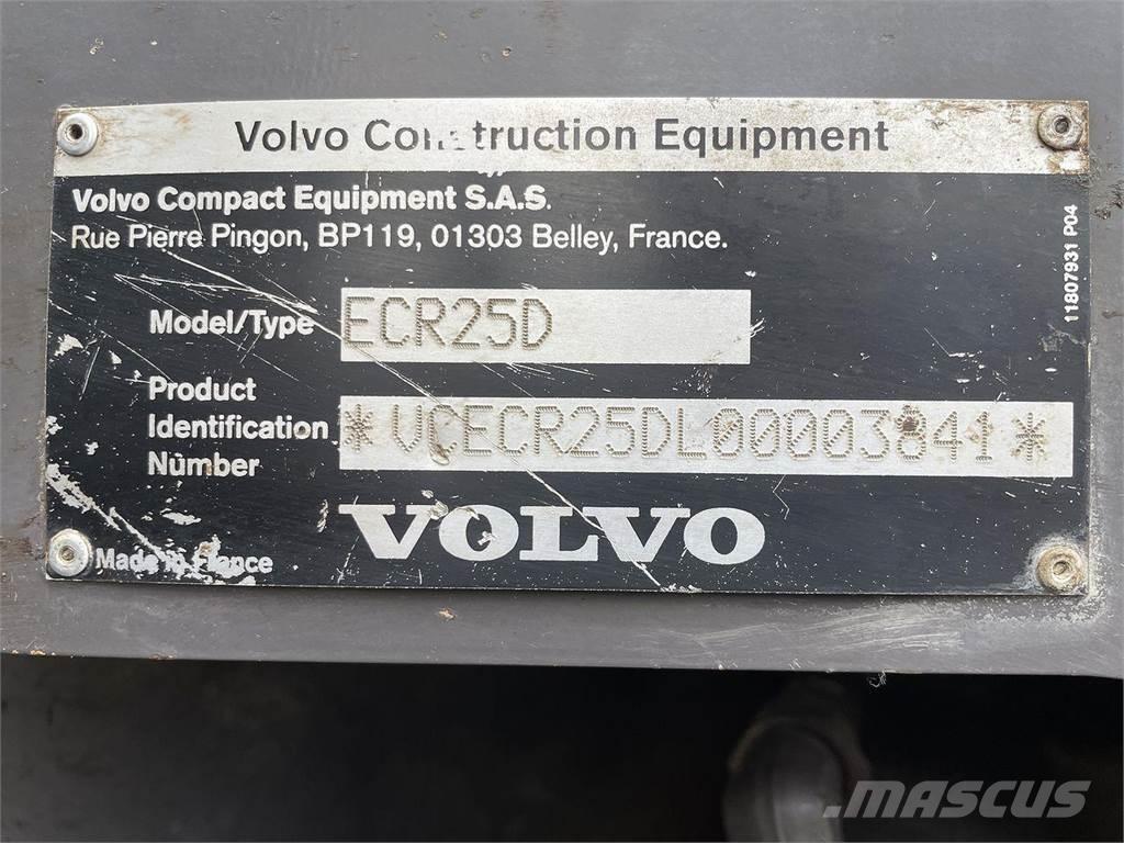 Volvo ECR25 Hjulgravere