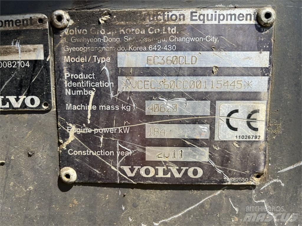 Volvo EC 360 C LD Beltegraver