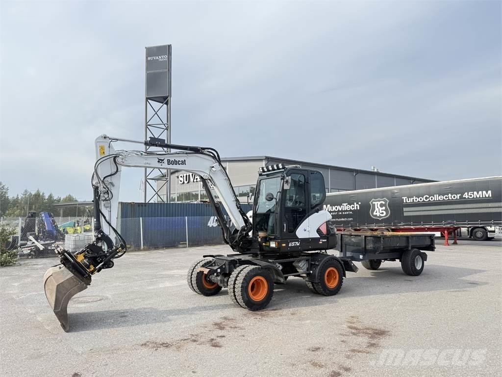 Bobcat E57W Hjulgravere