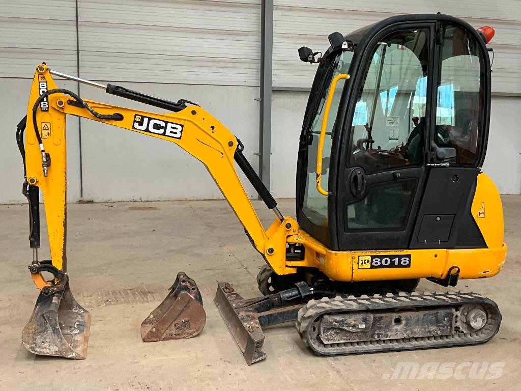 JCB 8018 Minigravere <7t