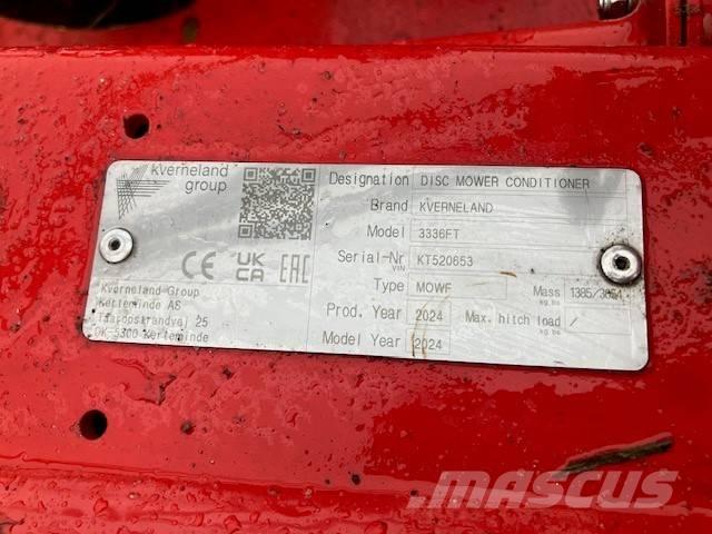 Kverneland 3336 FT Slåmaskiner