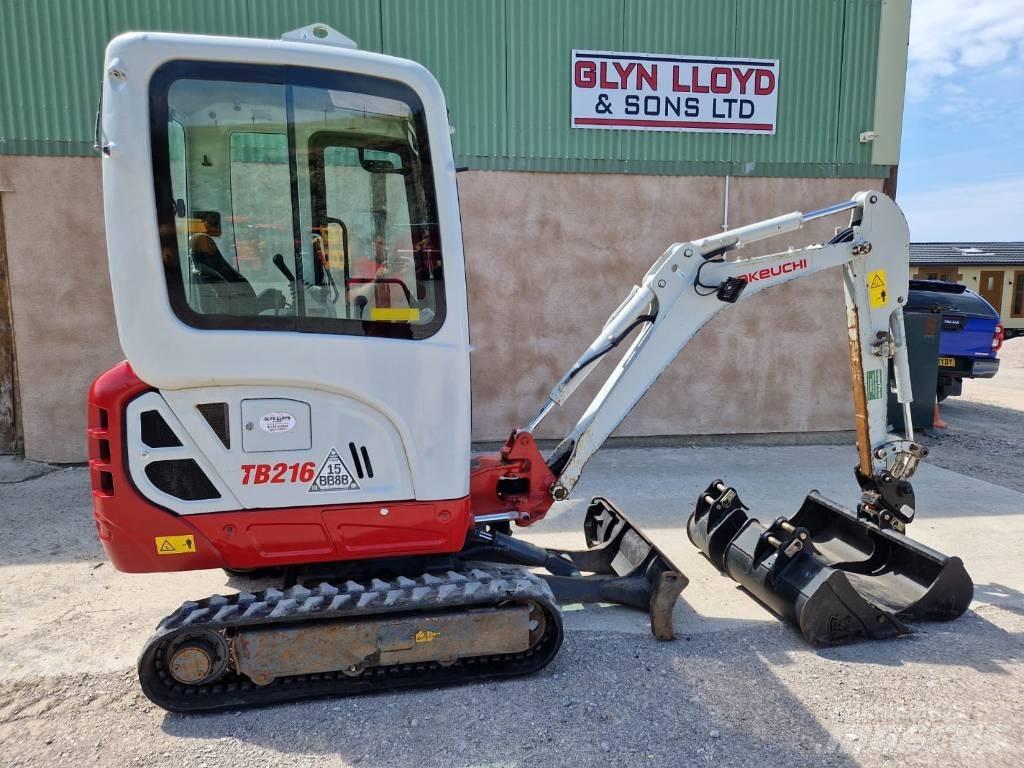 Takeuchi TB 216 A Minigravere <7t
