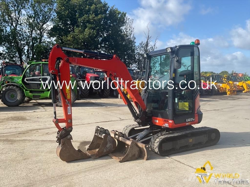 Kubota U 27-4 Minigravere <7t