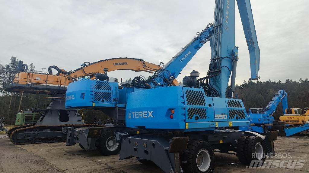 Fuchs MHL 350 E Gravemaskiner for avfallshåndtering