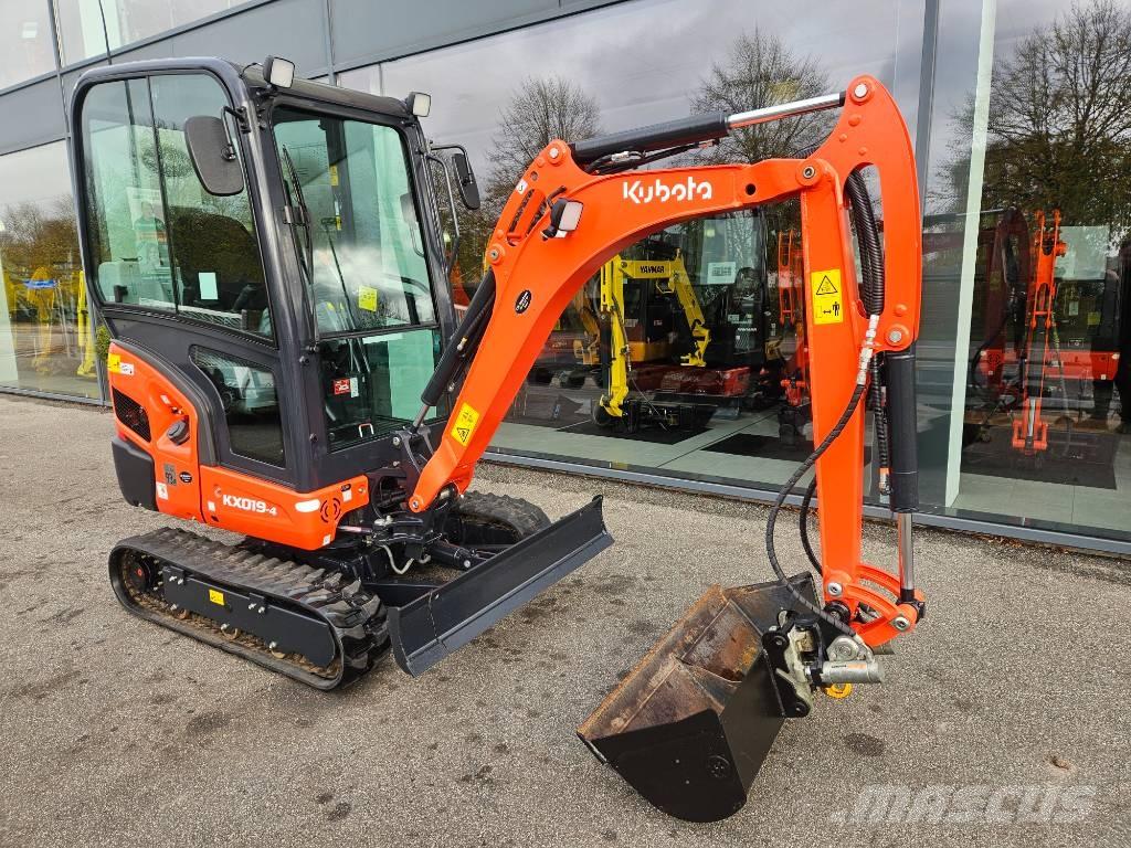 Kubota KX 019-4 Minigravere <7t