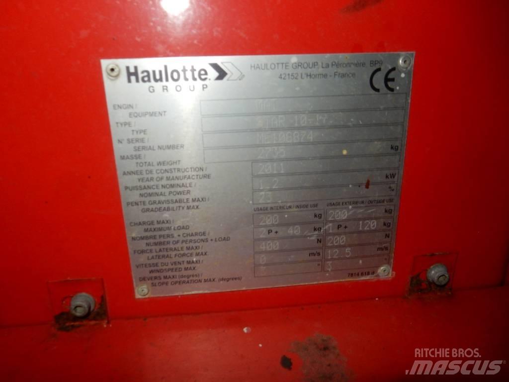 Haulotte Star 10 Leddede bomlifter
