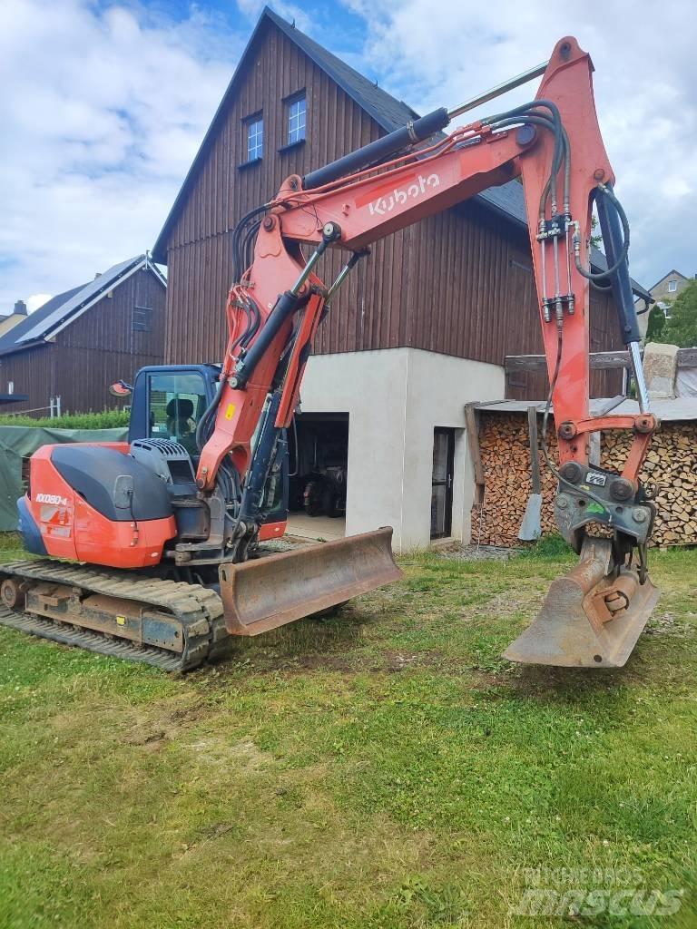 Kubota KX 080-4 Midigravere 7 - 12t
