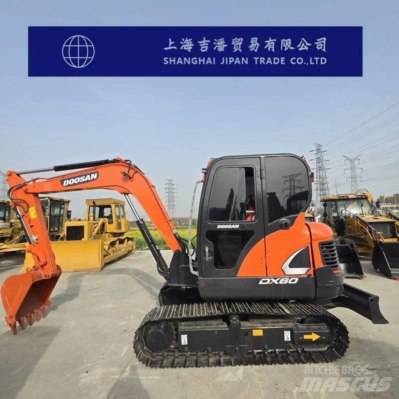 Doosan DX 60 Beltegraver