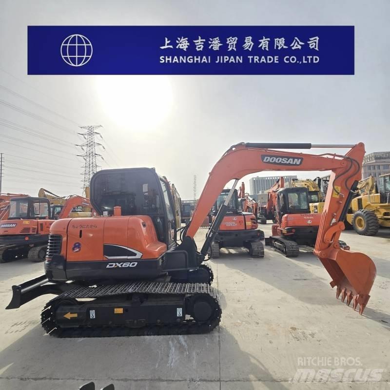 Doosan DX 60 Beltegraver