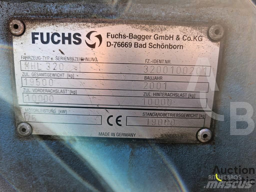 Fuchs MHL 320 Hjulgravere